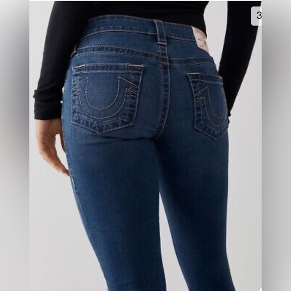 True Religion Becca no flap Mid Rise Bootcut Jean - Picture 3 of 6